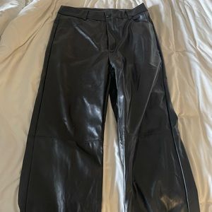 Leather pants